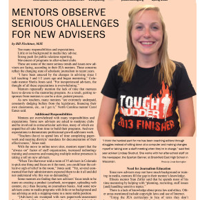 Mentoring Matters Spring 2016 -- Read the latest information about the Mentor Program
