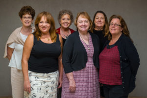 Six new mentors were trained at the JEA Advisers Institute July 10-14 in Las Vegas. The new mentors are Candace Brandt (North Carolina), Kim Messadieh (California), Mary Patrick (Kansas), Jane Blystone (Pennsylvania), Susan Newell (Alabama), Julie Mancini (Florida). 